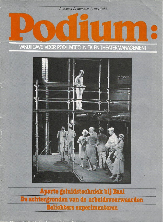 Podium jaargang 1 nummer 1 1983